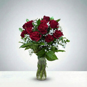 Be My Valentine 24 Red Roses